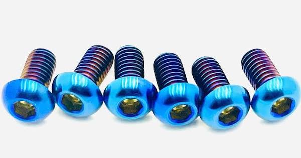 Titanium bolts for Surron Brake rotor